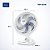 Ventilador de Mesa Super Power 127V 40CM Branco - Imagem 3