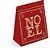Sacola para Presente Natal  Vermelho GG 41X32,5X13CM C/10 - Imagem 1