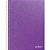 Caderno 01X1 Capa Dura Graffiato Lilás 120 Folhas - Pacote com 4 - Imagem 2