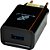 Carregador Celular de Parede Carga Rápida USB 2.4A Preto - Imagem 2
