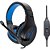 Fone de Ouvido com Microfone Headset Gamer LED 2.2M P2/USB - Imagem 2