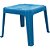 MESINHA/CADEIRA Mesa Infantil Decorada Azul - Imagem 2