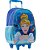 Mochila Infantil com Rodinha Cinderela X - Imagem 4