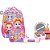 Mochila Infantil GIRLS Surprise com Lancheira, Estojo, Garrafa, Pote e Colher - KIT com 6 Peças - Imagem 2