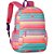 Mochila Clio Listas Coloridas G - Imagem 1