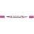 Pincel Marcador Artesanato Multimark S&P Rosa Metal C/C/ 12 - Imagem 3
