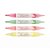 Pincel Marcador Artesanato  S&P 4 Neon Estojo PCT C/02 - Imagem 3