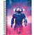 Caderno Espiral 1/8 Capa Dura FLOW 80 Folhas Pacote com 10 - Imagem 2
