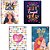 Caderno Brochura 1/4 Capa Dura IT GIRL 96 Folhas Pacote com 5 - Imagem 1