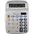 Calculadora de Mesa 8 Dígitos BATERIA/SOLAR Cinza - Imagem 1