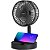 Ventilador USB de Mesa Portátil Recarregável 5V - Preto - Imagem 1