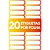 Etiqueta Carta 6281 25 Folhas 25,4X101,6MM Caixa com 500 - Imagem 2