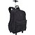 Mochila com Rodinha Rolling Crinkle 50CM Preto - Imagem 3