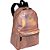 Mochila Capricho Metallic G Dourada 44CM - Imagem 3