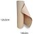 Papel Semi KRAFT Bobina 120CM X 140M 60G. - Imagem 1
