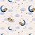 Papel de Presente Bobina Couchê 60CM Ursinho NA Lua - 100 Metros - Imagem 3