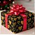 Papel Presente Bobina Couchê 60CM Preto com Corações Dourados 100MTS - Imagem 2