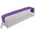 Estojo PVC TRANSP. Cristal Lilás 1ZÍPER - Imagem 1