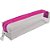 Estojo PVC TRANSP. Cristal PINK 1ZÍPER - Imagem 2