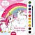 Livro Aquarela Unicornio 28X27CM 16PGS - Imagem 1