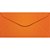 Envelope Ofício Colorido 114X229MM Laranja Pacote com 100 - Imagem 1