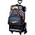 Mochila Infantil com Rodinha HOT Wheels Bone Shaker Preto - Imagem 3