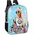 Mochila Infantil Barbie G Verde - Imagem 1