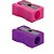 Apontador sem Depósito Léo e Léo Rosa e Roxo Caixa com 24 Unidades - Imagem 1