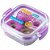 Borracha Decorada Mini Donuts Lancheira C/4 Sortidas - Imagem 1