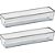 Organizador de Potes Retangular Longo 32X8X5,5 CM - Conjunto com 2 Peças - Imagem 2