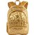 Mochila Capricho Estrelas G Dourada 47 - Imagem 2