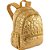 Mochila Capricho Estrelas G Dourada 47 - Imagem 3