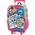 Mochila Infantil com Rodinha Turma da Mônica G Rosa - Imagem 3