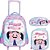Mochila Infantil C/ Rodinha SHOW da Luna Tanta PERG 3PC (S - Imagem 1