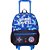 Mochila Infantil com Rodinha Game PLUS G Azul 49CM - Imagem 2