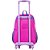 Mochila Infantil com Rodinha ARCO IRIS PLUS G PINK 48CM - Imagem 3