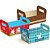 Cesta de Papel Caixote Páscoa M 22X15X8CM SORT PCT com 10 - Imagem 1