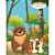 Caderno Linguagem Capa Dura Dominguinhos Costurado 40 Folhas - Pacote com 05 - Imagem 2