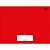 Caderno de Desenho Universitário Capa Dura D+ 96 Folhas Vermelho - Pacote com 05 - Imagem 1