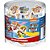 Borracha Decorada Patrulha Canina - Formato de Patinha, 2 Modelos Sortidos (pote com 20) - Imagem 2