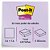 Bloco de Recado POST-IT Coleção Serenidade 76X76MM Pacote com 05 - Imagem 10