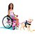 Barbie Fashion Boneca Cadeira de Rodas e Cão - Imagem 2