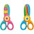 Tesoura Escolar TRIS NHAC Lamina Plast.colorid Display C/ 18 - Imagem 3