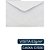 Envelope Visita Branco 115X80MM 63G – Caixa com 500 Unidades - Imagem 1