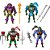Boneco e Personagem Motu Turtles OF Grayskull Sortido - Imagem 1