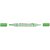 Pincel Marcador Artesanato Multimark Verde Neon com 6 Unidades - Imagem 1