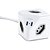 Extensão Elétrica Tripolar Cubo 2P+T 10A com 1,5M e 2 USB - Imagem 3