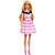 Barbie Fantasy Boneca Aniversário Vestido Rosa e Branco - Imagem 4