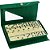 Domino Estojo 28 Peças 11MM Verde Western - Imagem 1