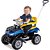 Veículo para Bebê CROSS UP Azul 2 em 1 com Som - Suporta ATÉ 30KG - Imagem 1